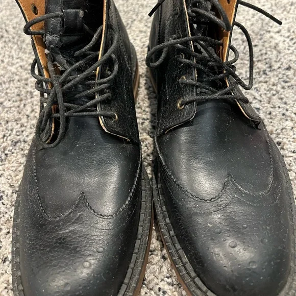 Rainman Black Weatherproof Boots Men's Size 10 - Picture 7 of 8